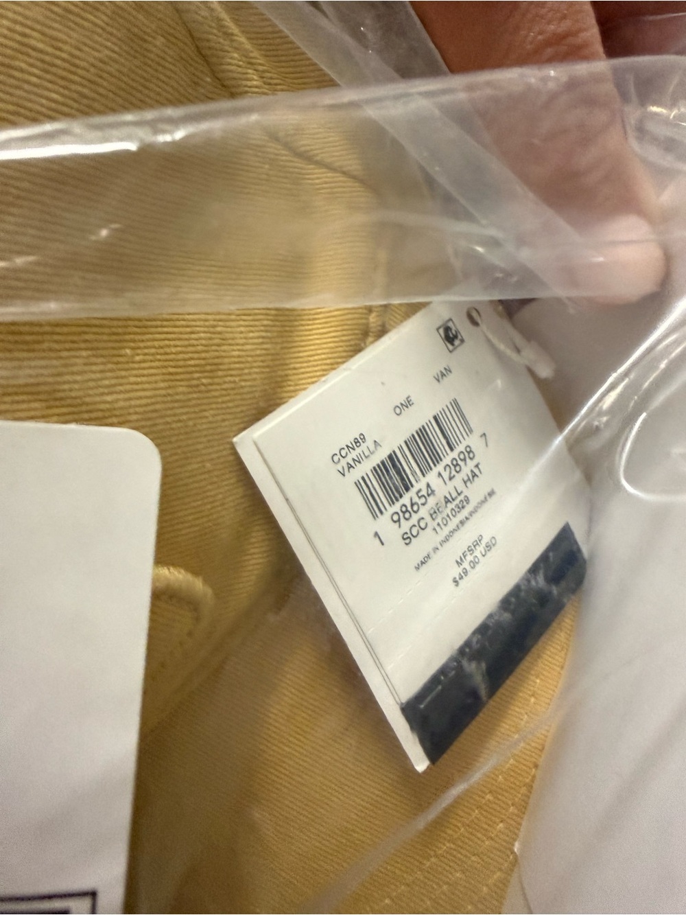 ✨ NIB Coach Women’s Baseball Cap- Vanilla - Picture 12 of 15